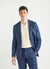 Tailored Linen Blazer | Royal Blue