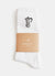 Socks | Jacquard Allpress Moka Pot | White