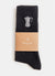 Socks | Jacquard Allpress Moka Pot | Black