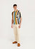 Adaman Breeze Shirt | Knitted Cotton | Green Multi