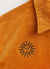 Box Cord Overshirt | Embroidered Cotton | Tan