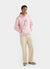 pink hoodie with purple print of an aubergine with smiling face