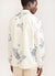 Blue Willow Long Sleeve Cuban Shirt | White