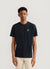 Bonsai Tree T Shirt | Embroidered Organic Cotton | Navy