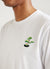 Bonsai Tree T Shirt | Embroidered Organic Cotton | White