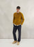Crew Neck | Boucle Wool | Mustard