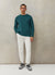 Bramble Weave | Crew Neck | Forest Wool