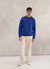 Crew Neck | Brushed Wool | Cobalt