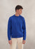 Crew Neck | Brushed Wool | Cobalt