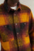 Blanket Overshirt | Check Wool | Yellow