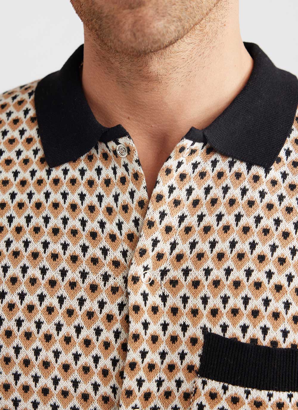 Rust Jacquard