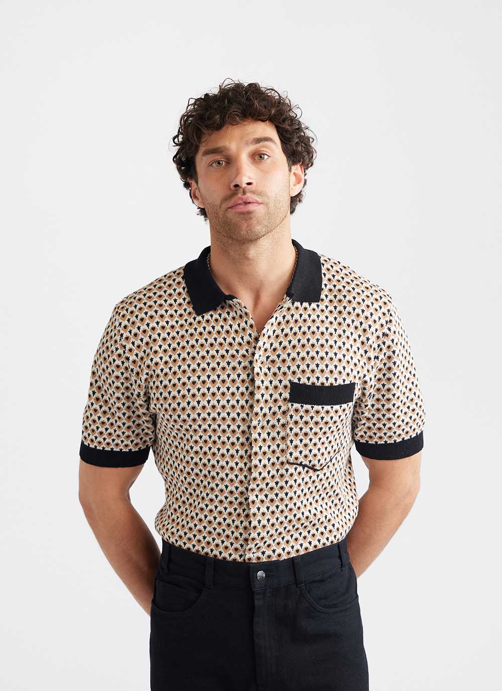 Rust Jacquard