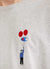 Balloons T Shirt | Champion and Percival | Heather Grey