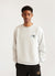 Blue Tit Sweatshirt | Champion and Percival | Heather Grey