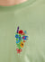 Bouquet Oversized T Shirt | Champion and Percival | Green