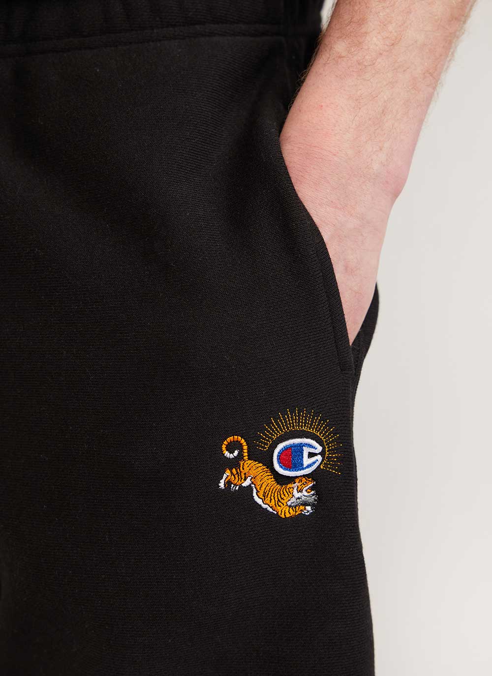 Champion tiger 2025 shorts