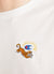 Crouching Tiger Oversized T Shirt | Champion and Percival | White