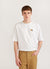 Crouching Tiger Oversized T Shirt | Champion and Percival | White
