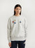 Soho Sports Club Sweatshirt | Champion and Percival | Heather Grey
