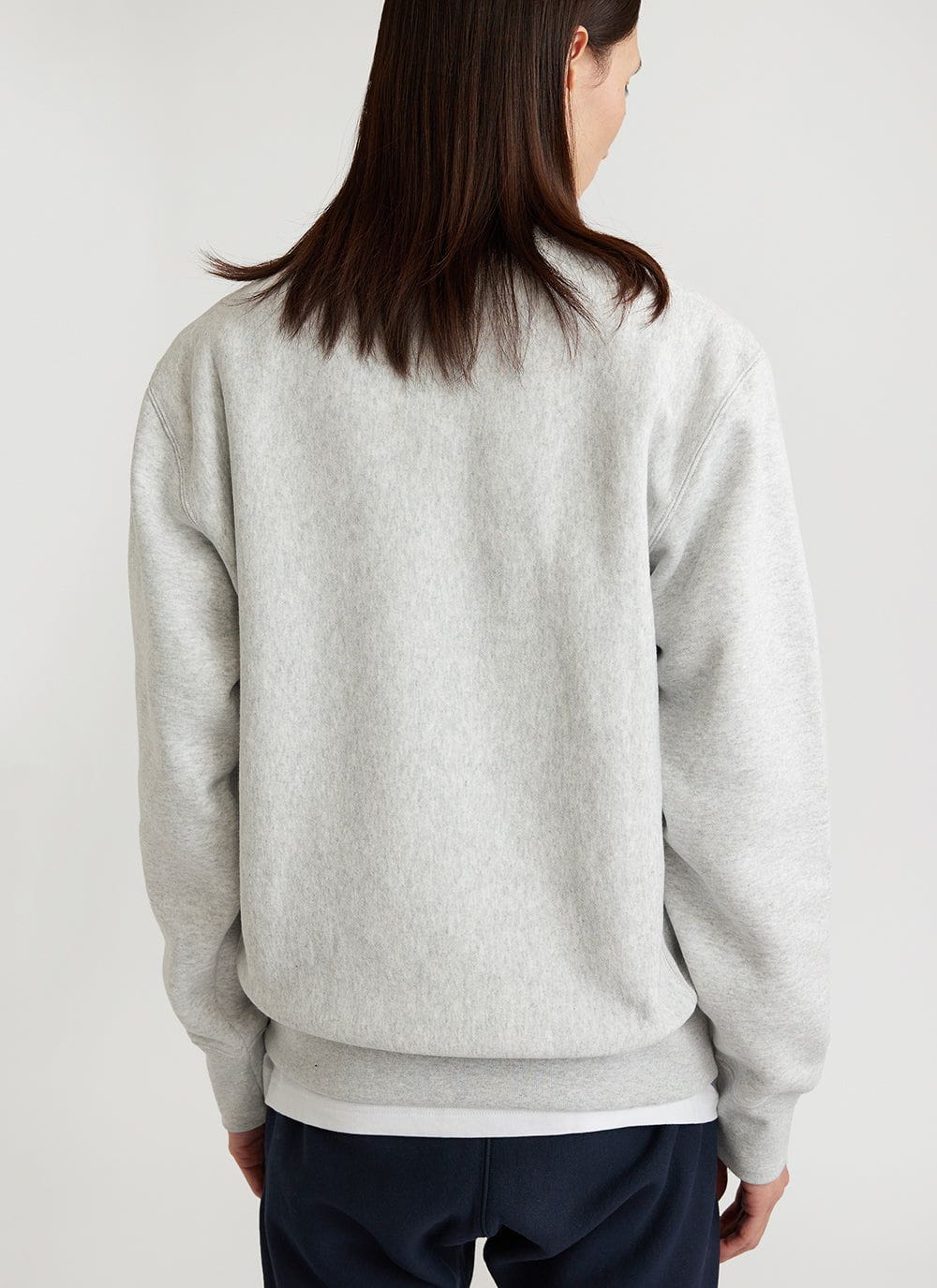 Champion clearance grey sweatshirt