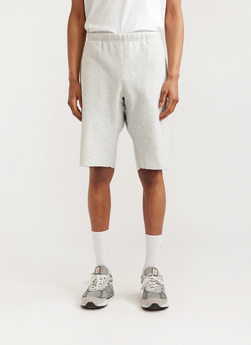 Champion grey shorts discount
