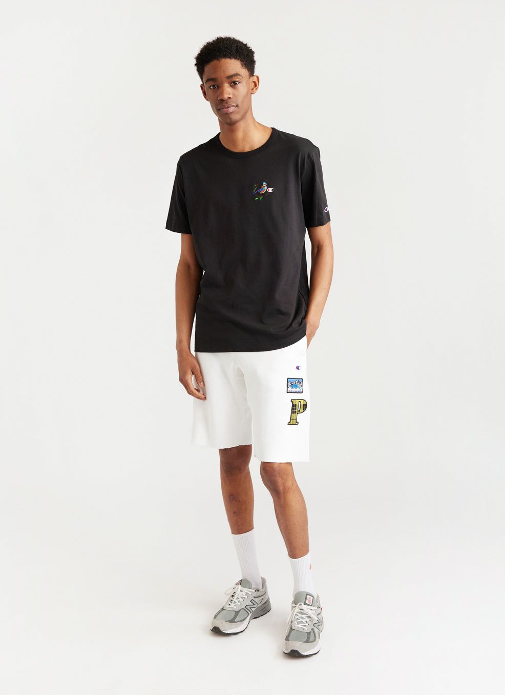 Off white 2024 x champion shorts