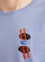 Space Ladder T Shirt | Champion and Percival | Blue