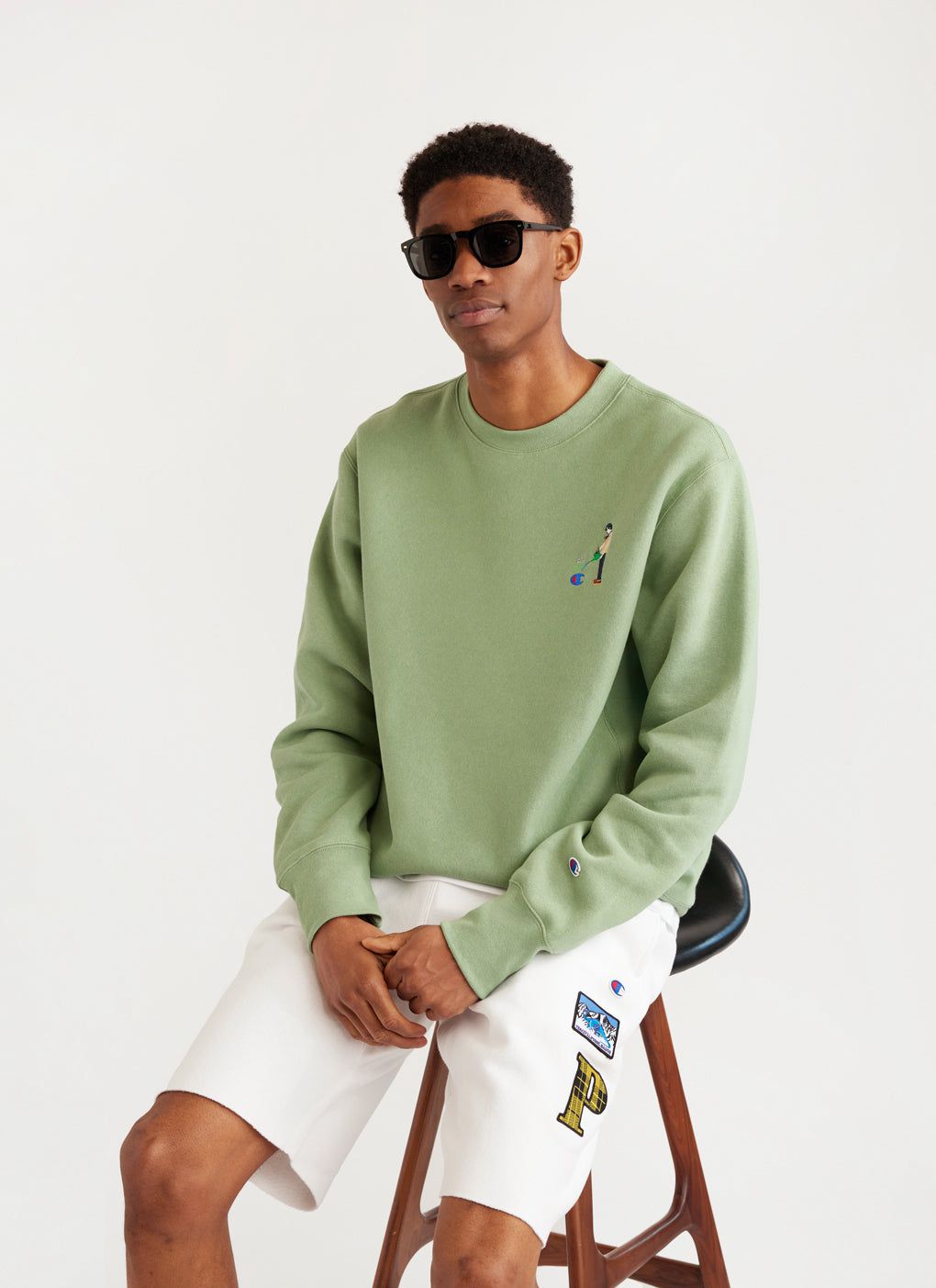 Champion palm tree sweatshirt store