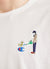 Watering Can T Shirt | Champion and Percival | White