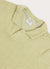 Towelling Polo | Organic Cotton | Check Sage