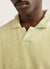 Towelling Polo | Organic Cotton | Check Sage