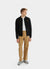 Chess Club Zip Through | Black