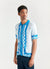 Chinoiserie Shirt | Cotton Boucle | Blue