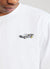 Clamped DeLorean T Shirt | Embroidered Organic Cotton | White