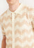 Crochet Cabin Weave Shirt | Ecru