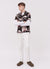 Cuban Short Sleeve Shirt Fuji Pagoda Black