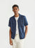 Cuban Linen Shirt | Navy
