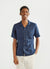 Cuban Linen Shirt | Navy
