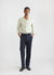 Check Long Sleeve Cuban Linen Shirt | Sage