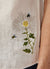 Tapestry Cuban Linen Shirt | Wild Flower Meadow | White