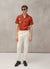 Tapestry Cuban Linen Shirt | Wild Flower Meadow | Brick