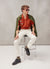 Tapestry Cuban Linen Shirt | Wild Flower Meadow | Brick
