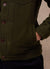 Pleated Denton Jacket | Khaki Melton