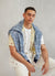 Printed Cuban Shirt | Food Print | Percival x Off Menu | White