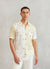 Printed Cuban Shirt | Food Print | Percival x Off Menu | White