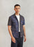 Printed Cuban Shirt | Food Print | Percival x Off Menu | Navy