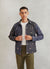 Tapestry Overshirt | Percival x Off Menu | Food Print | Navy