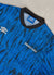 1992-93 Umbro Jacquard Shirt | Percival x Classic Football Shirts | Blue