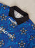 90s Reusch Jacquard Shirt | Percival x Classic Football Shirts | Blue