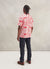 1992-93 Umbro Jacquard Shirt | Percival x Classic Football Shirts | Red
